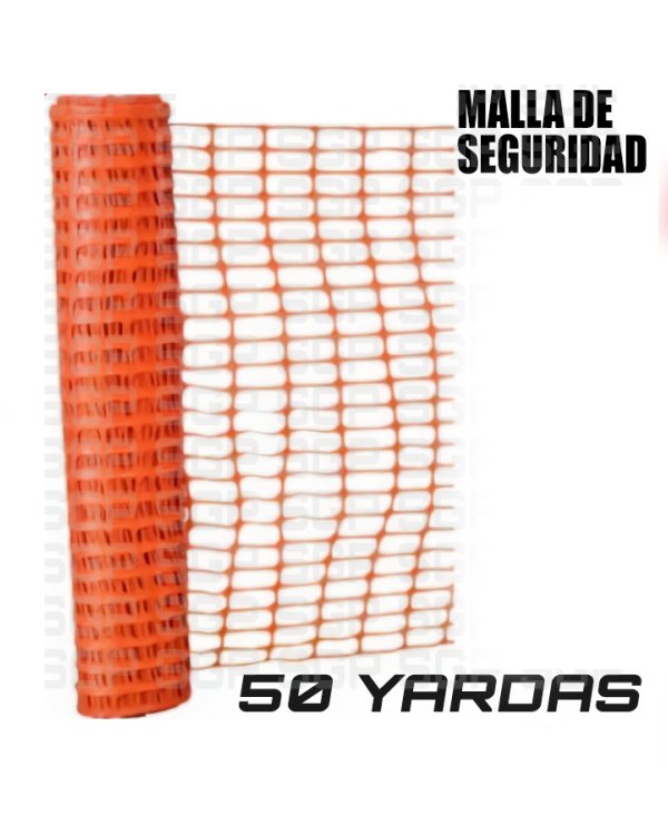 MALLA DE SEGURIDAD NARANJA