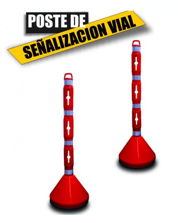POSTE DE SEÑALIZACION VIAL