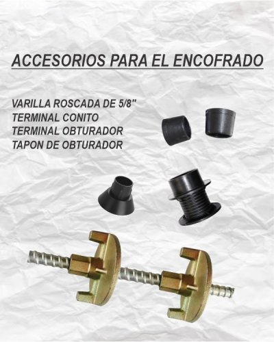OBTURADOR, TAPON Y CONITO